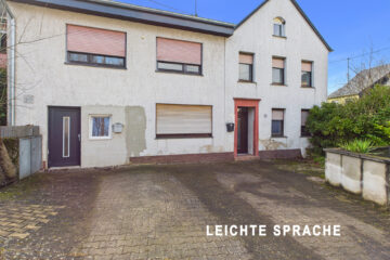 Haus in Osburg – Das Haus hat 3 Wohnungen – Die Rendite ist 6 Prozent – TEXT IN LEICHTER SPRACHE, 54317 Osburg, Mehrfamilienhaus