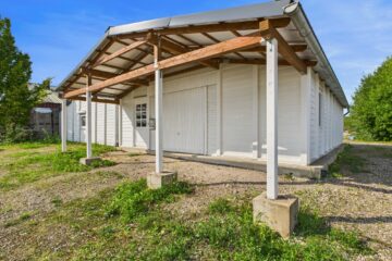 Work & Life in Osburg auf 2.500 m² mit Büro-, Wohn-, Lagerfläche + 2 Bodenplatten im Industriegebiet, 54317 Osburg, Lager mit Freifläche