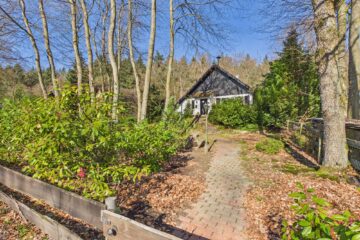 Außen: Bauhaus-Märchen-Geometrie – innen: Reminiszenz an den Wald – Lage: in Stromberg-Schindeldorf, 55442 Stromberg, Einfamilienhaus