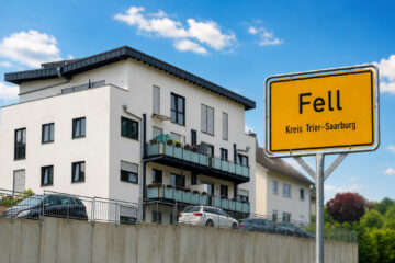 Fell / Weinbergstraße 50a – Eigentumswohnung im UG – 62,82 m2 mit Parkplatz -– Wohnen im Grünen, 54341 Fell, Wohnung