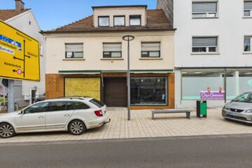 Top-Renditeobjekt im Zentrum von Bexbach: 1 Gewerbe-, 2 Wohn-, 1 Grün- und 1 Lost-Place-Fläche, 66450 Bexbach, Mehrfamilienhaus